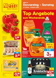 Krombacher im Netto Marken-Discount Prospekt "Aktuelle Angebote" mit 68 Seiten (Mannheim)