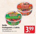 Fruchtgummi oder Lakritz Angebote von Haribo bei famila Nordost Buchholz für 3,99 €