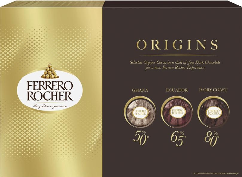 Promo Ferrero rocher ferrero rocher origins chez Casino Supermarchés