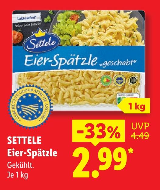 Eier-Spätzle