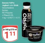 Aktuelle Energydrink Angebote bei GLOBUS in Gießen Aktuelles YoPro Joghurt Angebot bei GLOBUS in Gießen ab 1,11 €