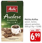 Kaffee Angebote von Melitta bei E center Bruchsal für 6,99 €