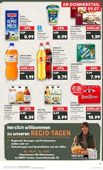 Veltins im aktuellen Kaufland Prospekt (Oberhausen) Veltins im Kaufland Prospekt "Hier bin ich richtig" mit 52 Seiten (Oberhausen)