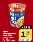 Minuto Bechersnack XXL Angebote von Birkel bei Netto mit dem Scottie Lutherstadt Wittenberg für 1,29 €