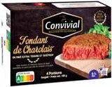 FONDANT DE CHAROLAIS SURGELÉS - CONVIVIAL en promo chez Intermarché Rillieux-la-Pape à 8,40 €