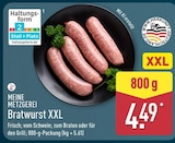 Bratwurst XXL im aktuellen Prospekt bei ALDI Nord in Uhrsleben