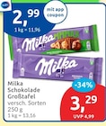 Schokolade Großtafel im budni Prospekt Schokolade Großtafel von Milka im aktuellen budni Prospekt für 2,99 €