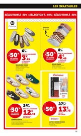 Chaussures Angebote im Prospekt "50 ANS MAGASINS U" von Hyper U auf Seite 41
