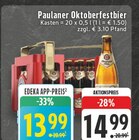 Oktoberfestbier von Paulaner im aktuellen EDEKA Prospekt