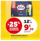 Promo Biere Blonde 5,5° à 9,33 € dans le catalogue U Express à Pleubian