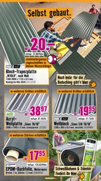 Hornbach Bauer im Prospekt 