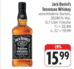 Tennessee Whiskey Angebote von Jack Daniel's bei nah und gut Würzburg für 15,99 €