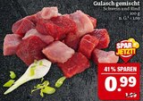 Gulasch gemischt Angebote bei Marktkauf Schwabach für 0,99 €