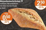 Aktuelle Wecker Angebote bei V-Markt in Regensburg Aktuelles Weizenfarmerbrötchen Angebot bei V-Markt in Regensburg ab 0,50 €