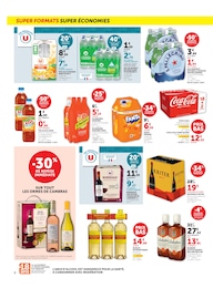 Prix et réduction Eau minérale gazeuse dans le prospectus Super U en cours Offre Eau minérale gazeuse dans le catalogue Super U du moment à la page 6