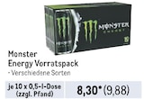 Energy Vorratspack von Monster im aktuellen Metro Prospekt