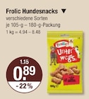 Hundesnacks von Frolic im aktuellen V-Markt Prospekt für 0,89 €
