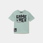 T-shirt manches courtes coton Minecraft vert kaki garçon à 9,99 € dans le catalogue La Halle