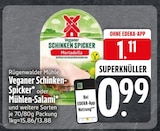 Veganer Schinken-Spicker oder Mühlen-Salami bei EDEKA im Furth Prospekt für 0,99 €