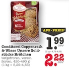 Aktuelles Unsere Goldstücke Brötchen Angebot bei E center in Mannheim ab 1,99 €