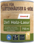 2in1 Holz-Lasur Angebote von toom bei toom Baumarkt Ludwigshafen für 10,39 €