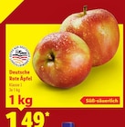 Deutsche Rote Äpfel für 1,49 € bei Lidl im Angebot Deutsche Rote Äpfel im aktuellen Lidl Prospekt
