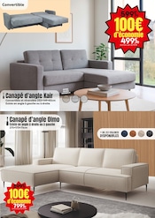 Canapé Convertible Angebote im Prospekt "Meublez-vous de bonnes affaires" von Maxi Bazar auf Seite 8