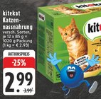 Katzennassnahrung Angebote von kitekat bei E center Herten für 2,99 €