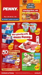 Discounter Prospekt von Penny-Markt Saalfeld Penny-Markt Prospekt: "Wer günstig will, muss Penny.", 34 Seiten, 02.10.2023 - 08.10.2023