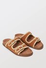 Sandales en cuir en promo chez Monoprix Margaret Sandales en cuir dans le catalogue Monoprix Margaret
