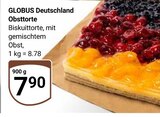 Obsttorte im Angebot bei GLOBUS in Halle Obsttorte Angebote bei GLOBUS Halle für 7,90 €