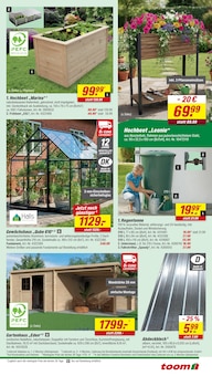 Gartenhaus im toom Baumarkt Prospekt "Respekt, wer's selber macht." mit 24 Seiten (Stuttgart)