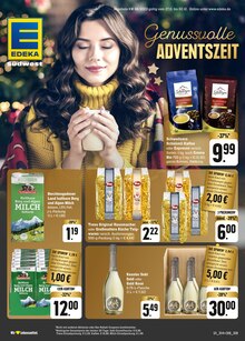 EDEKA Prospekt der Woche "Aktuelle Angebote" Seite 1, 27.11.2023 bis 02.12.2023 für Stuttgart Aktueller EDEKA Prospekt "Aktuelle Angebote" Seite 1 von 60 Seiten für Stuttgart