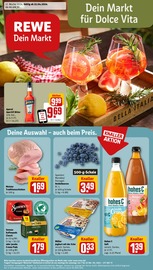 Aktueller REWE Supermarkt Prospekt in Mainz-Kostheim und Umgebung, "Dein Markt" mit 18 Seiten, 22.04.2024 - 27.04.2024
