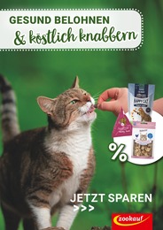 Aktueller Zookauf Zoohandlung Prospekt für Menden: GESUND BELOHNEN & köstlich knabbern mit 1} Seite, 30.11.2024 - 24.01.2025