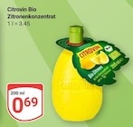 Citrovin Bio Zitronenkonzentrat bei GLOBUS im Erfurt Prospekt für 0,69 €
