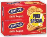 Sablé Anglais - McVitie's dans le catalogue U Express