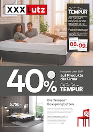 Boxspringbett Angebot im aktuellen XXXLutz Möbelhäuser Prospekt auf Seite 1