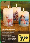 LED-Kerze mit Druck ca. 7,5 x 10 cm im aktuellen Netto mit dem Scottie Prospekt