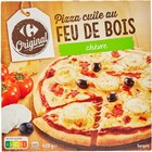 Pizza cuite au feu de bois surgelée - CARREFOUR ORIGINAL en promo chez Carrefour Versailles à 2,25 €