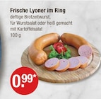 Wurstsalat im V-Markt Prospekt Frische Lyoner im Ring im aktuellen V-Markt Prospekt für 0,99 €