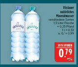 natürliches Mineralwasser im Angebot bei Marktkauf in Altenburg natürliches Mineralwasser Angebote von Vöslauer bei Marktkauf Altenburg für 0,79 €