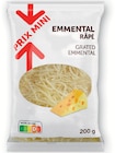 Promo Emmental râpé pasteurisé prix mini à 1,49 € dans le catalogue U Express à La Croix-Valmer