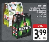 Aktuelle Becks Angebote bei E center in Fürth Aktuelles Beck's Bier Angebot bei E center in Fürth ab 3,99 €