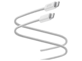 USB Ladekabel im MediaMarkt Saturn Prospekt Flexforce Silikon ummanteltes USB-C zu USB-C, Ladekabel, 2 m, Weiß von CELLULAR LINE im aktuellen MediaMarkt Saturn Prospekt für 9,00 €