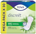 Serviettes Hygiéniques Discreet Normal X30 - Tena en promo chez Intermarché Hyper Serviettes Hygiéniques Discreet Normal X30 - Tena dans le catalogue Intermarché Hyper