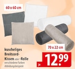 kuscheliges Breitcord Kissen oder -Rolle im Angebot bei famila Nordost in Flensburg kuscheliges Breitcord Kissen oder -Rolle Angebote bei famila Nordost Flensburg für 12,99 €