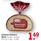 Brot im Angebot bei EDEKA in Frankfurt Brot Angebote von Lieken Urkorn bei EDEKA Frankfurt für 1,49 €