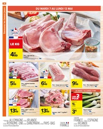 Offre Poitrine De Porc dans le catalogue Carrefour du moment à la page 16