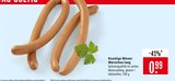 Knackige Wiener Würstchen lang im Angebot bei Marktkauf in Ulm Knackige Wiener Würstchen lang Angebote bei Marktkauf Ulm für 0,99 €